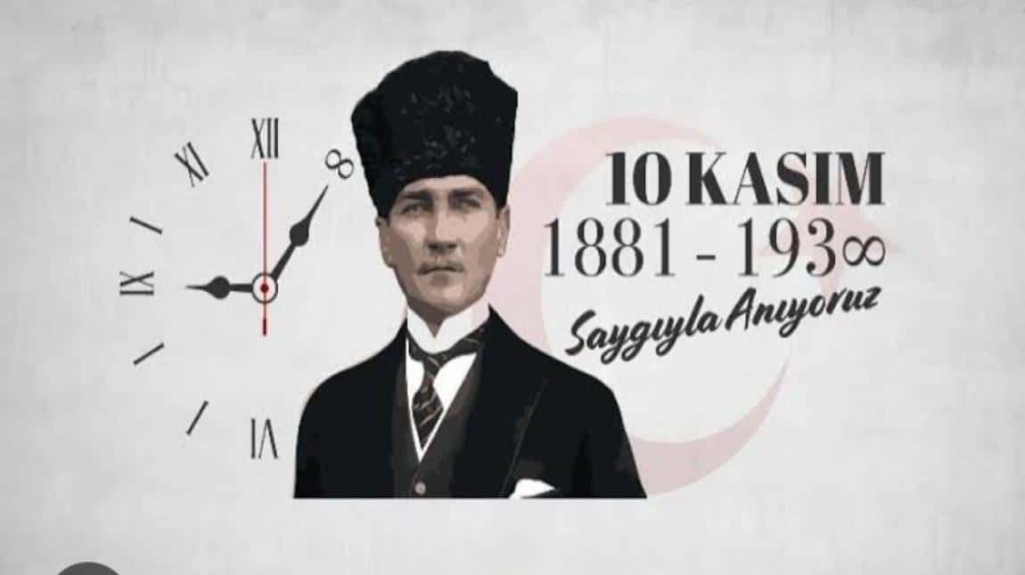 Büyük önder Gazi Mustafa Kemal Atatürk'ü saygı ,sevgi,özlem ve minnetle anıyoruz.